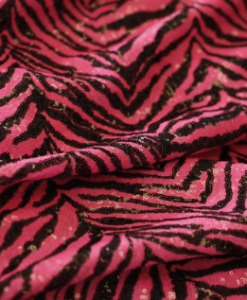Zebra Sequins Pink