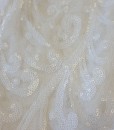 Sequin Swirl White