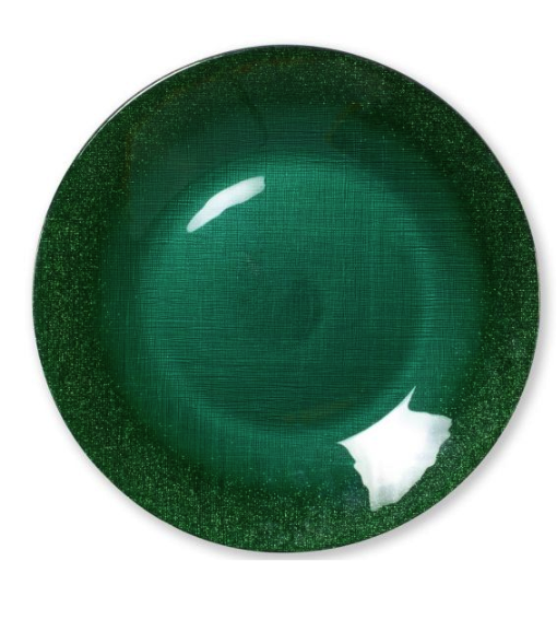 Emerald Green Charger Plate