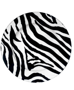 Zebra Charger Plate