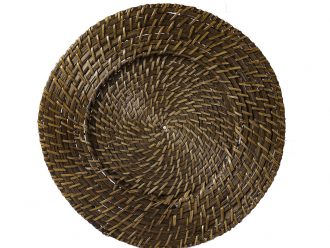 Rattan Charger Plate