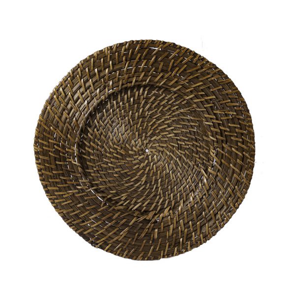 Rattan Charger Plate