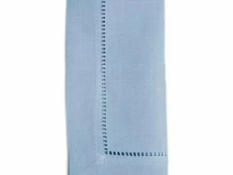 Hemstitch Napkin Light Blue