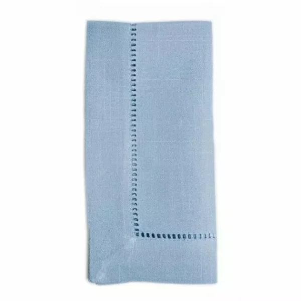 Hemstitch Napkin Light Blue