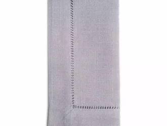 Hemstitch Silver Napkin