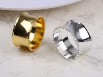 Metallic Napkin Rings