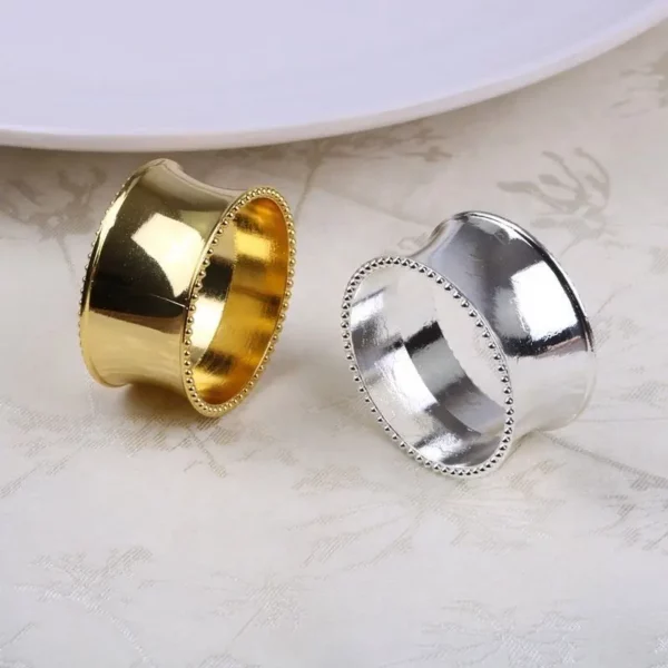 Metallic Napkin Rings