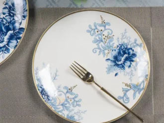 Lola Blue Porcelain 10.5" Charger Plate