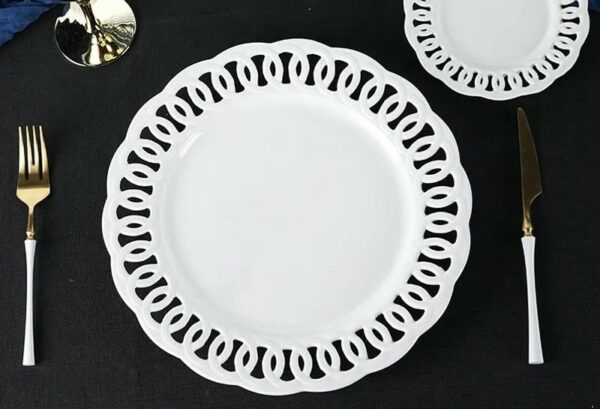 Porcelain Ella 12" Charger Plate