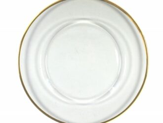 Glass Thin Rim Gold 13" Charger Plate